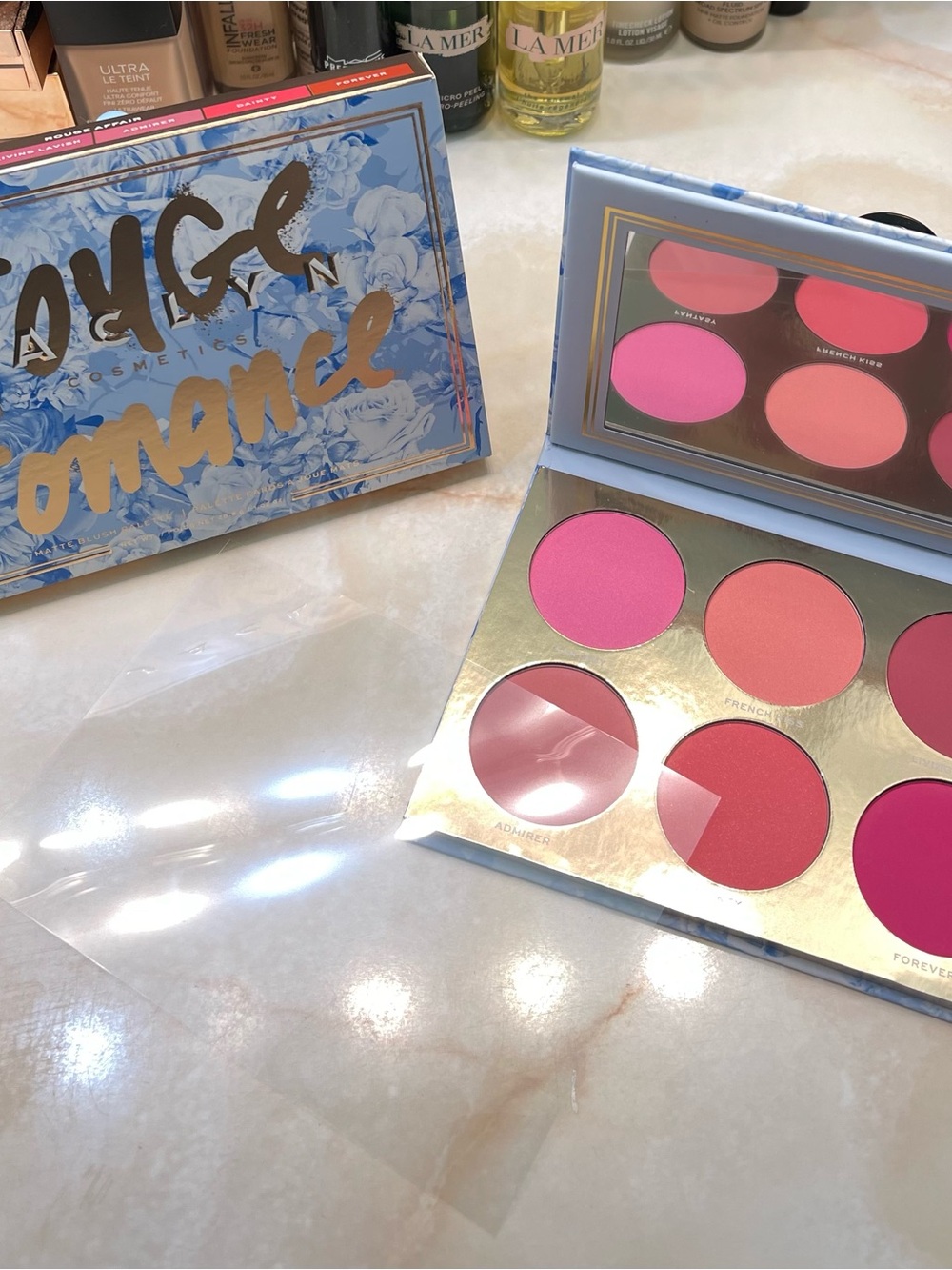 Jaclyn Cosmetics ~ ‘ROUGE AFFAIR’ Matte Blush Palette w/ Box ~ Full Size 28.8 g - Picture 15 of 16